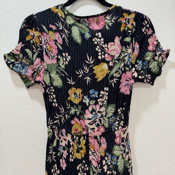 Auguste the Label Delilah Frill Maxi Dress Floral High Low Women's US 2 - Picture 14 of 16